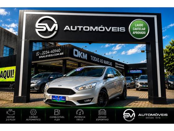 FORD FOCUS 2.0 TITANIUM PLUS 16V FLEX 4P POWERSHIFT